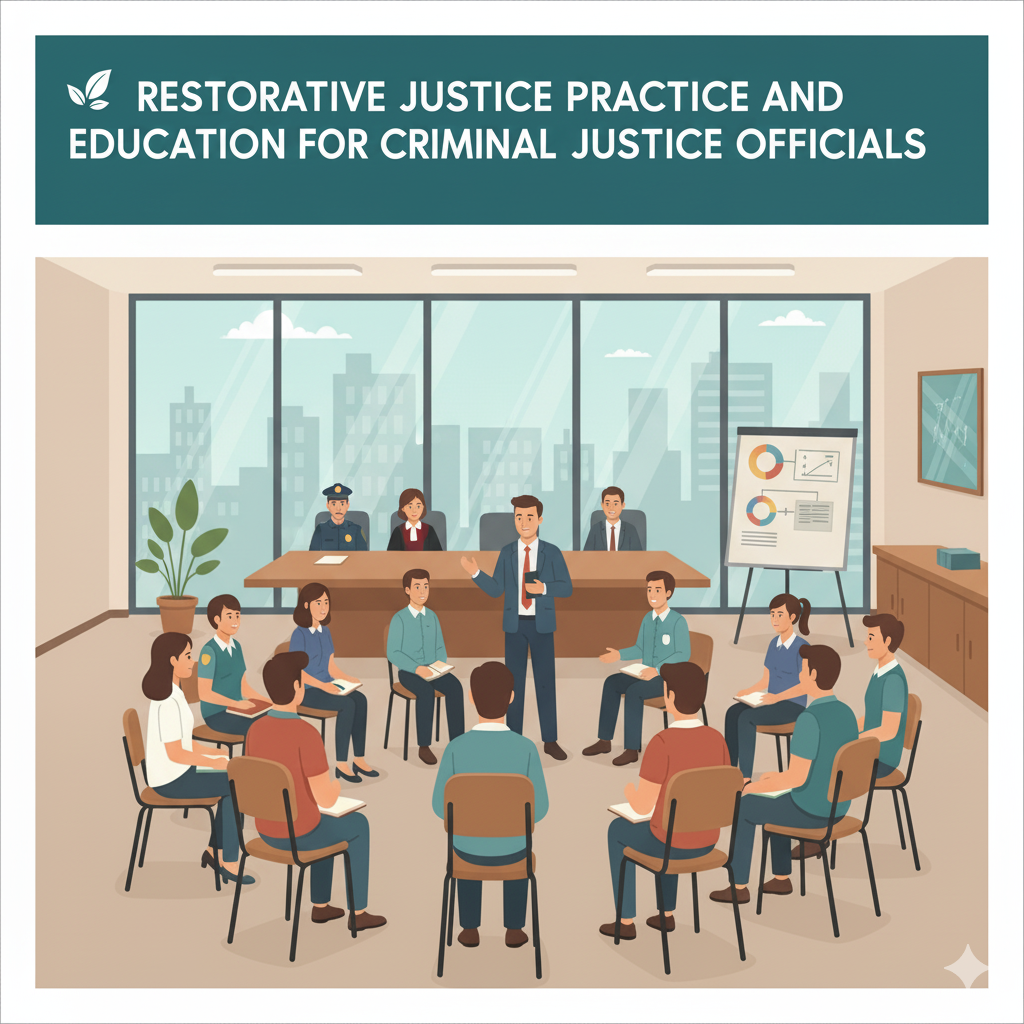 Restorative Justice Practice and Education for Criminal Justice Officials